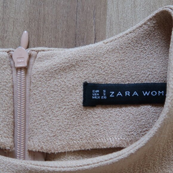 NEW Zara Color-block A-silhouette Sleeveless Dress - Picture 8 of 8